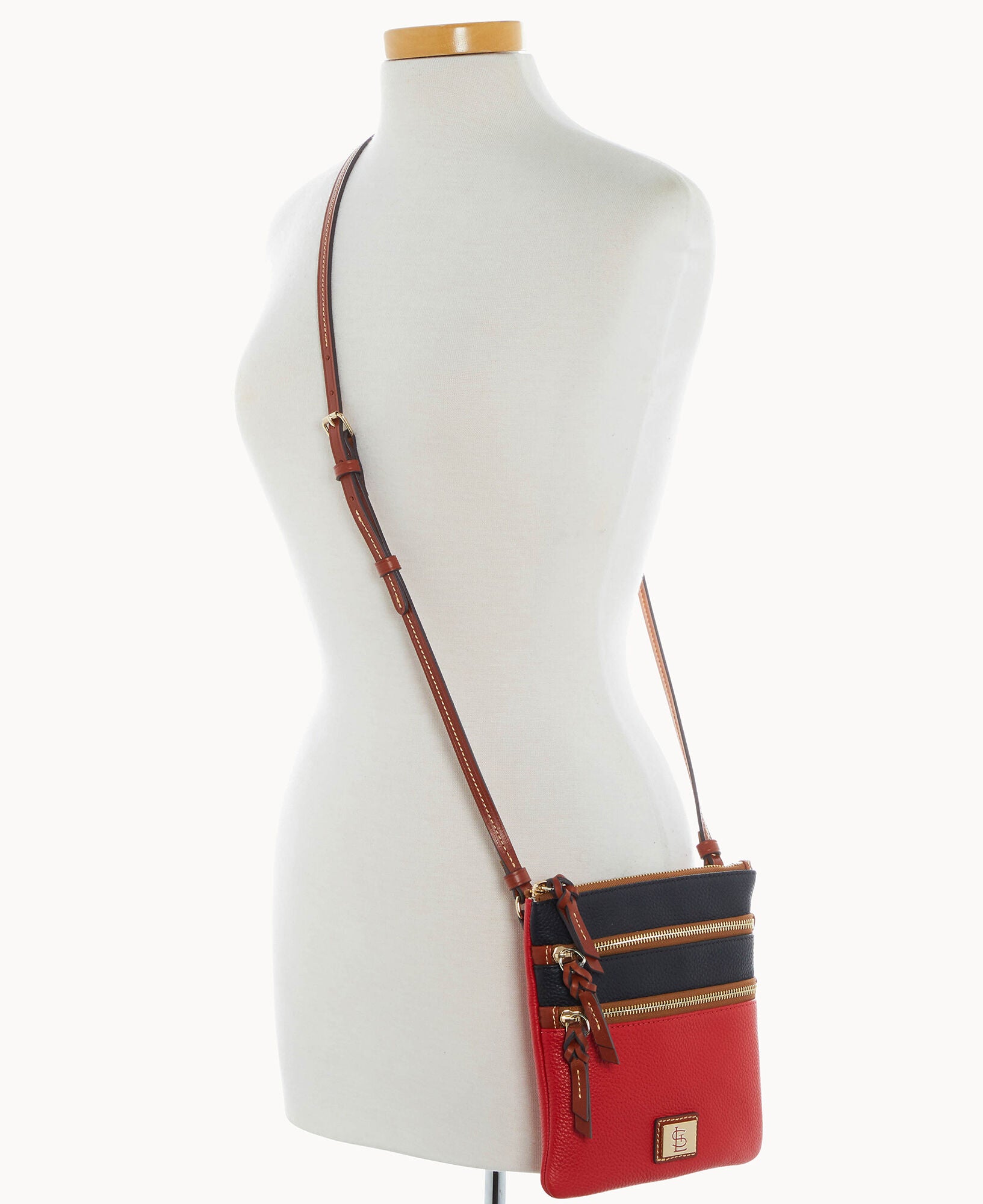 MLB Cardinals Triple Zip Crossbody - Image 5