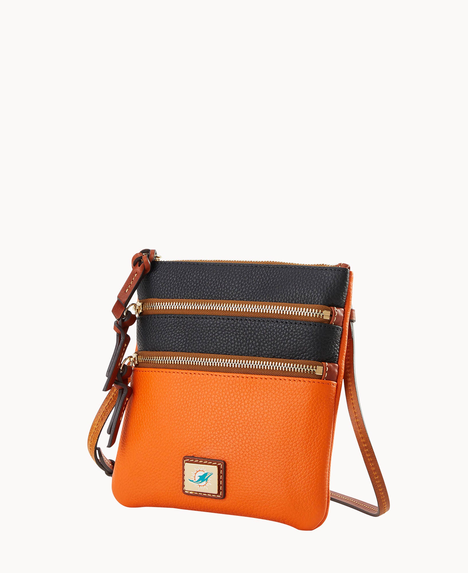 NFL Dolphins Triple Zip Crossbody - Image 2