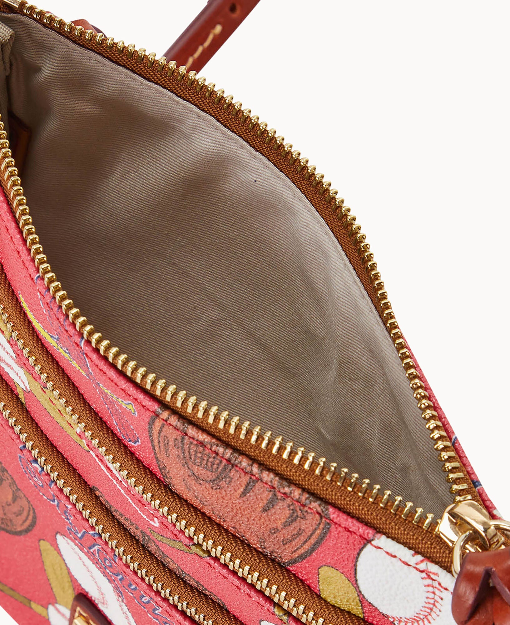MLB Cardinals Triple Zip Crossbody - Image 3