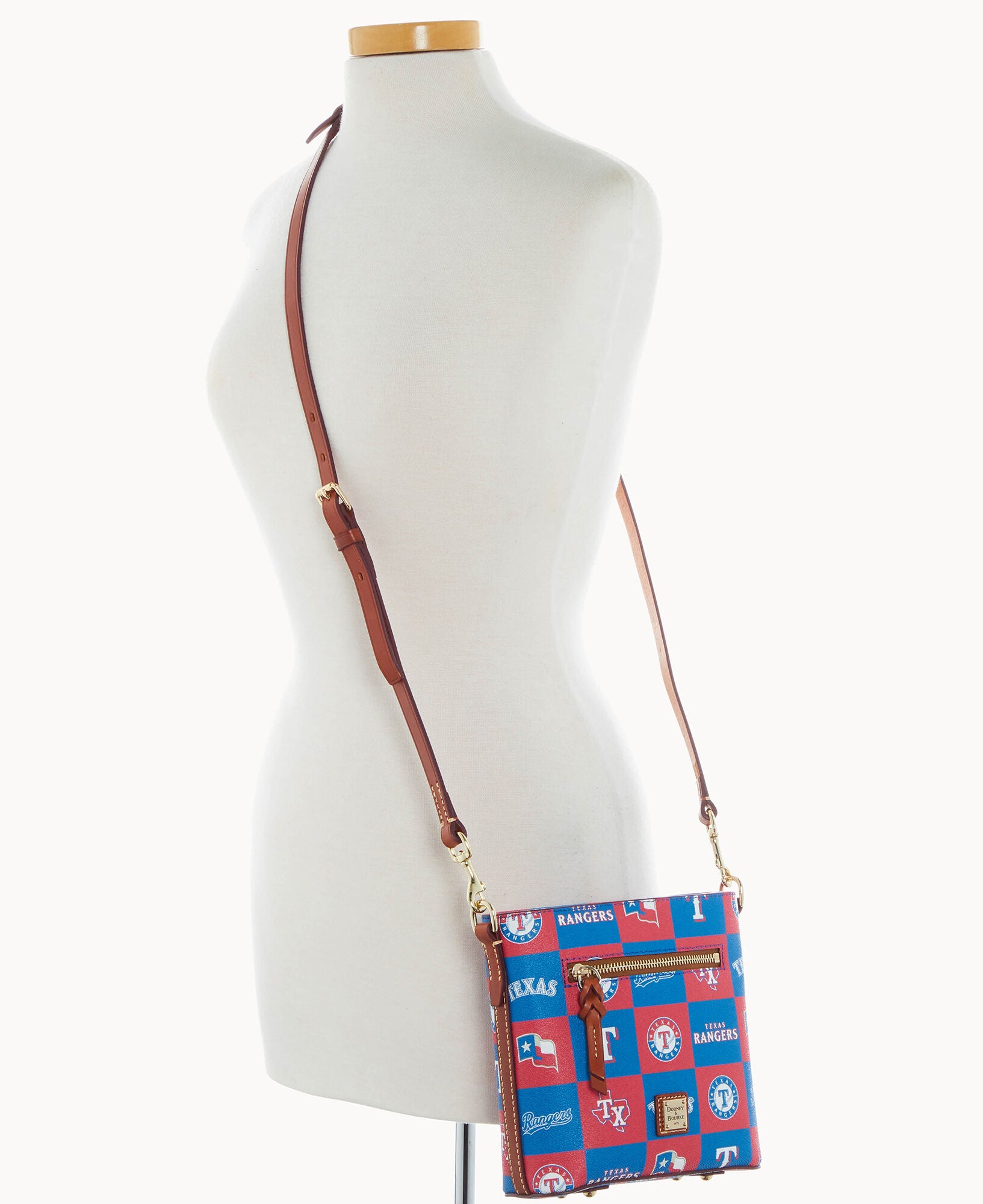 MLB Rangers Small Zip Crossbody - Image 4