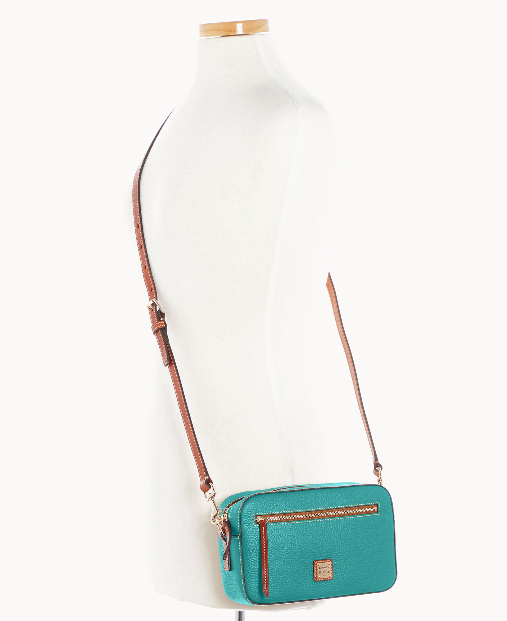 Pebble Grain Camera Zip Crossbody - Image 12