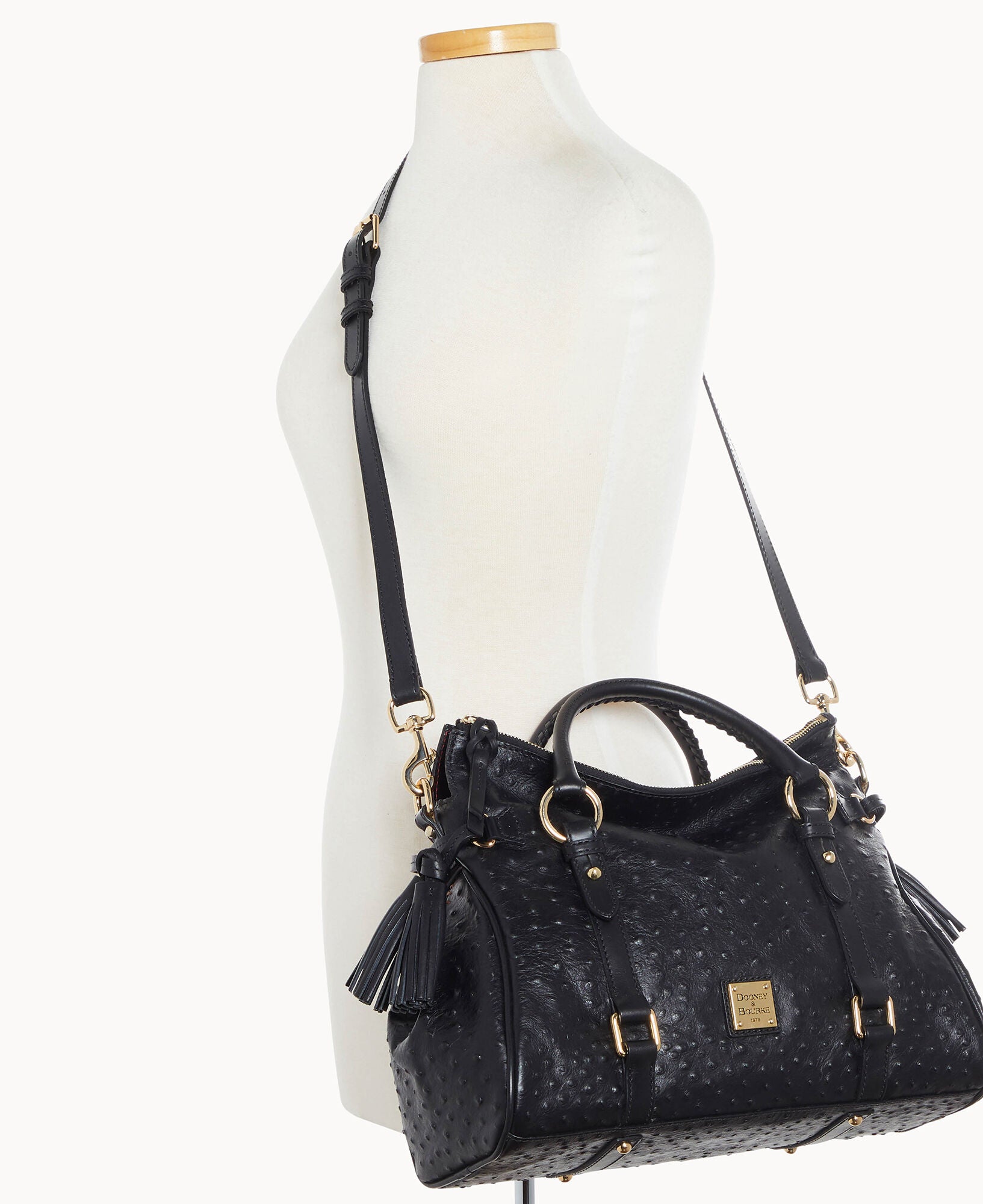 Ostrich Large Satchel - Image 4