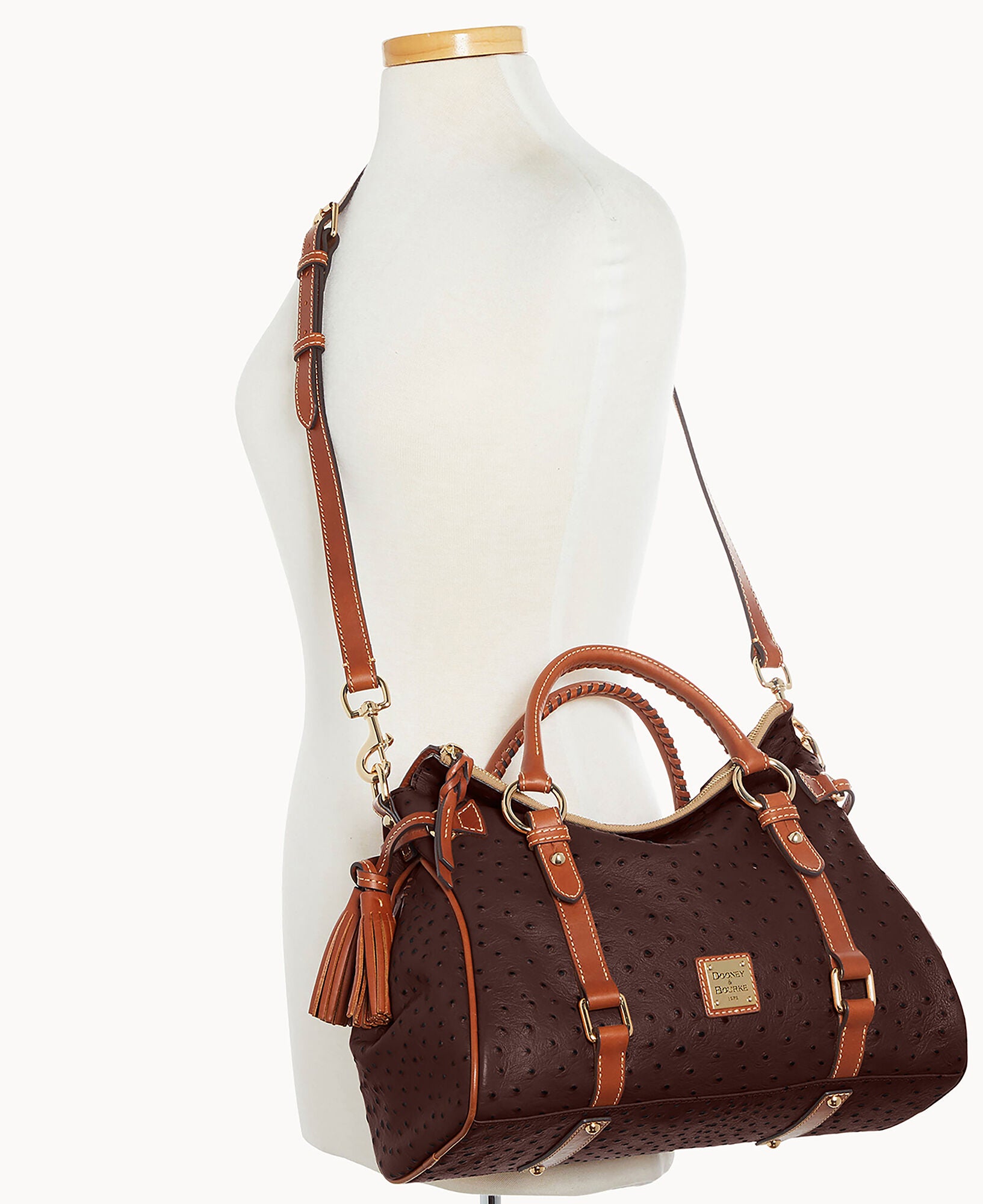 Ostrich Large Satchel - Image 20