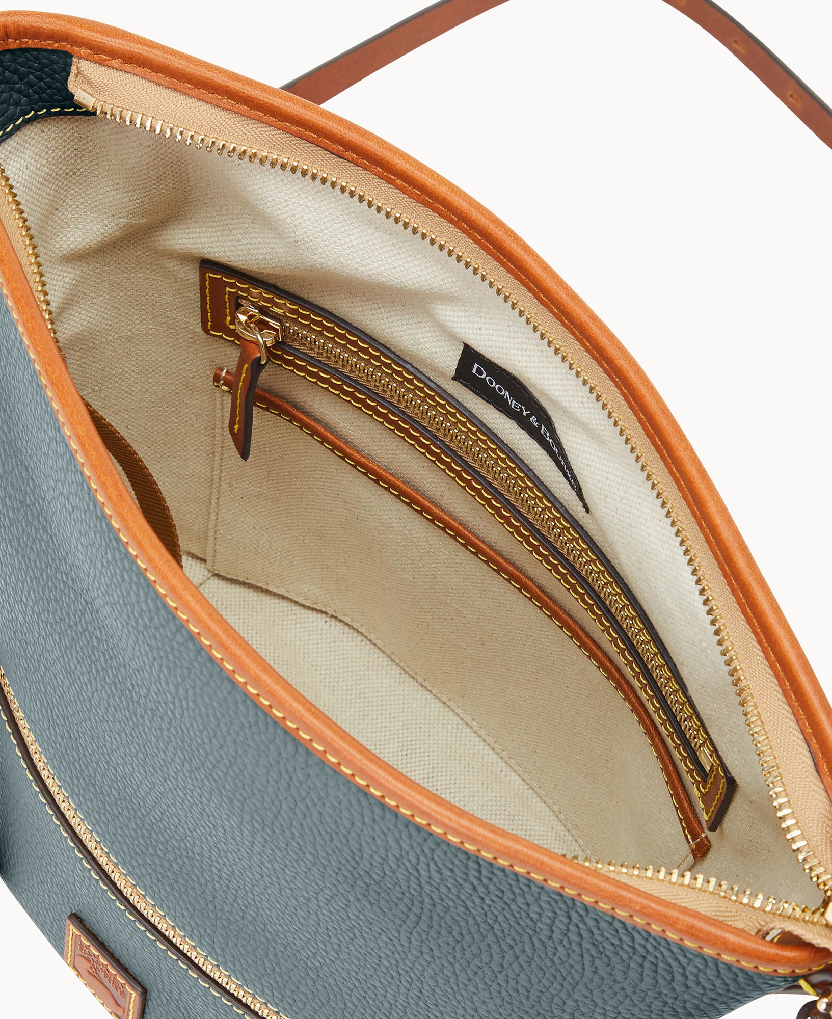 Pebble Grain Zip Sac - Image 23