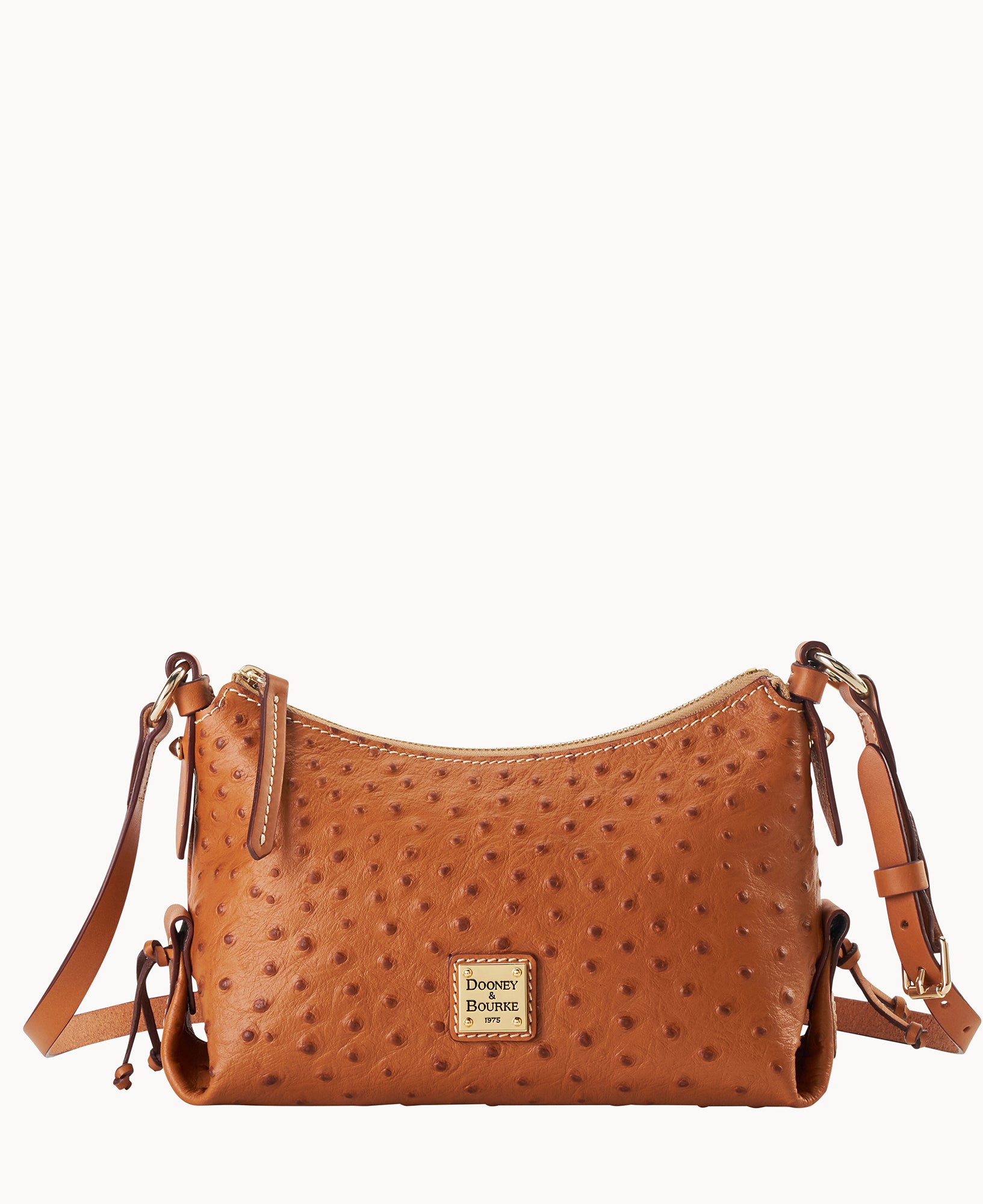 Ostrich Hobo Crossbody 22 - Image 5