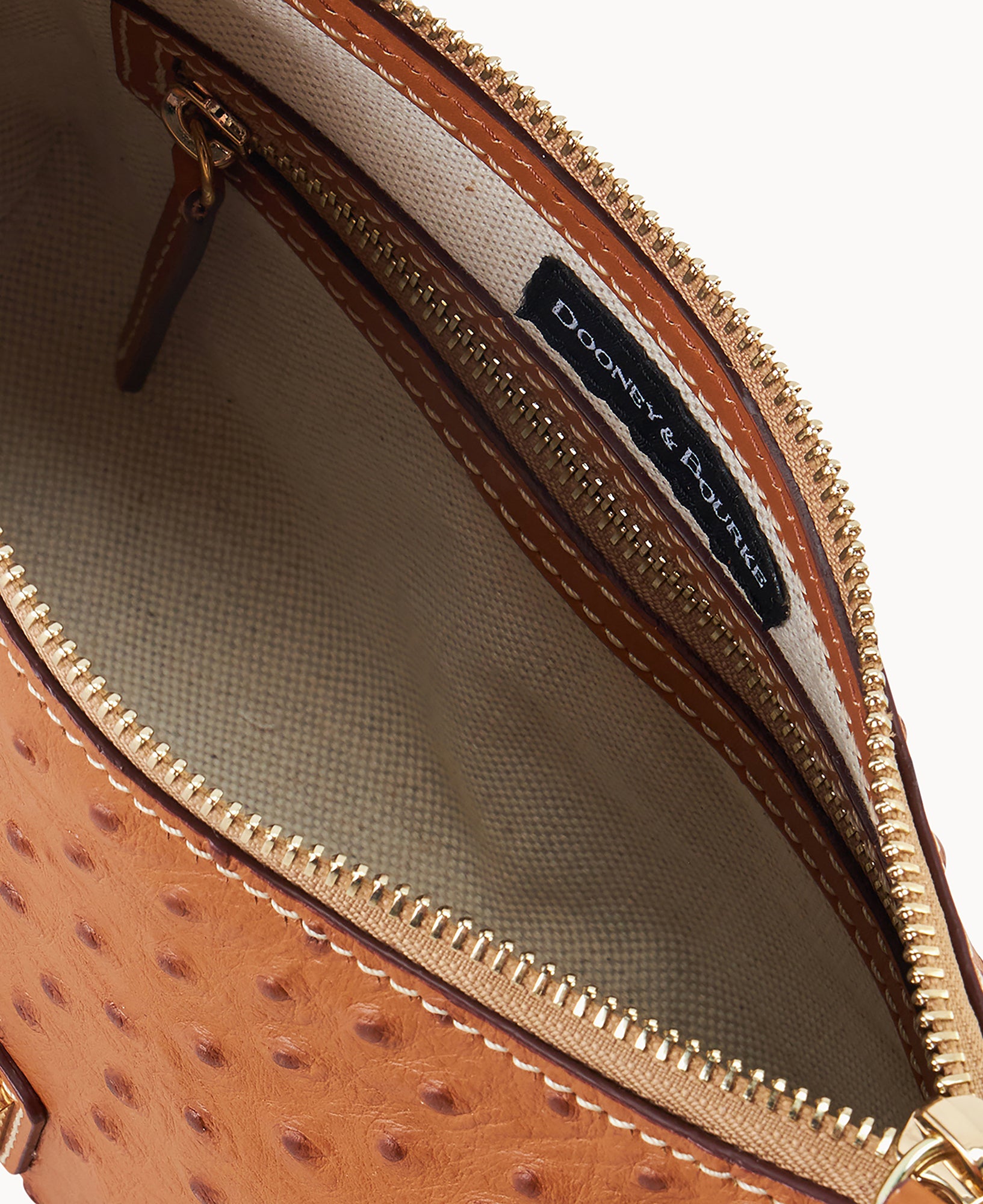 Ostrich Hobo Crossbody 22 - Image 7