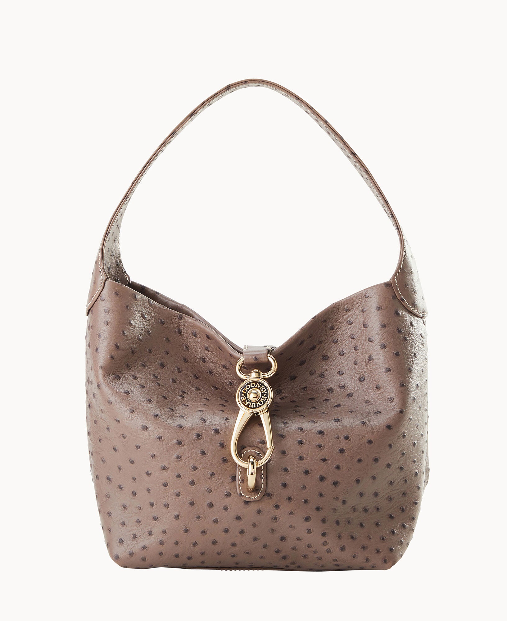 Ostrich Logo Lock Hobo - Image 17