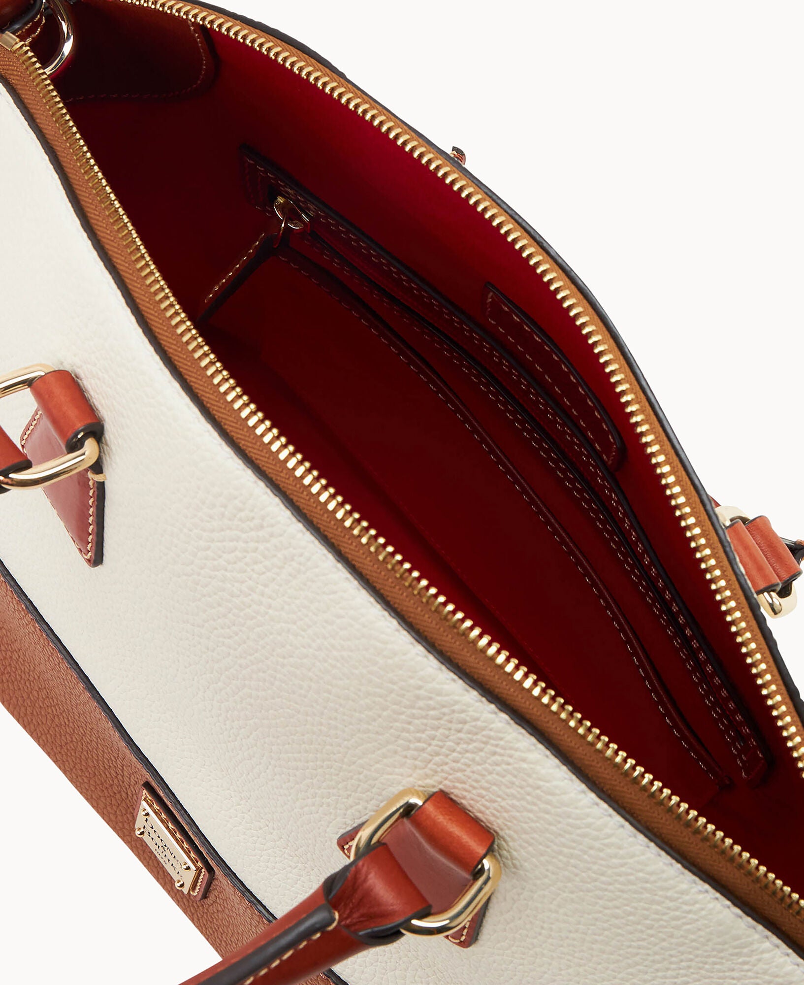 Pebble Color Block Domed Satchel - Image 23