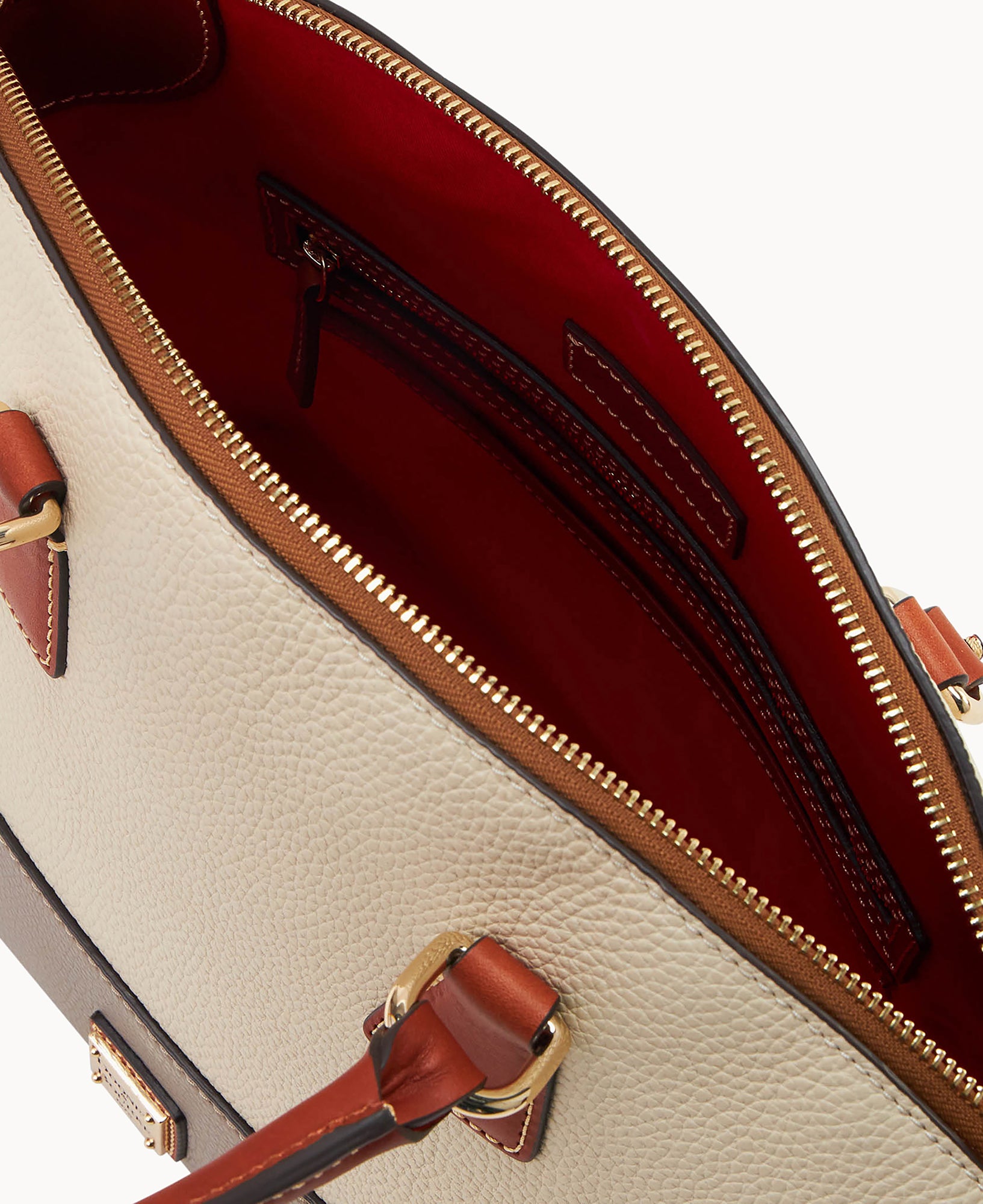 Pebble Color Block Domed Satchel - Image 18