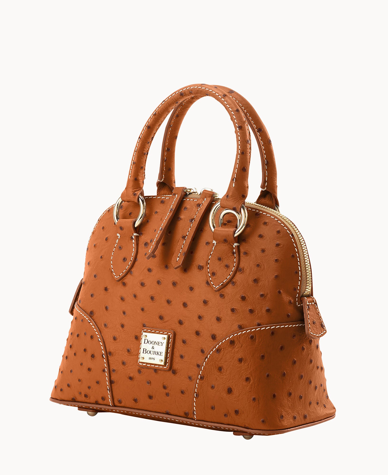 Ostrich Small Satchel - Image 18