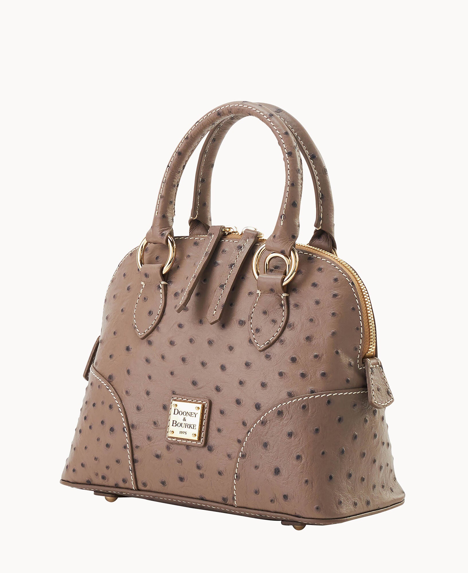 Ostrich Small Satchel - Image 10