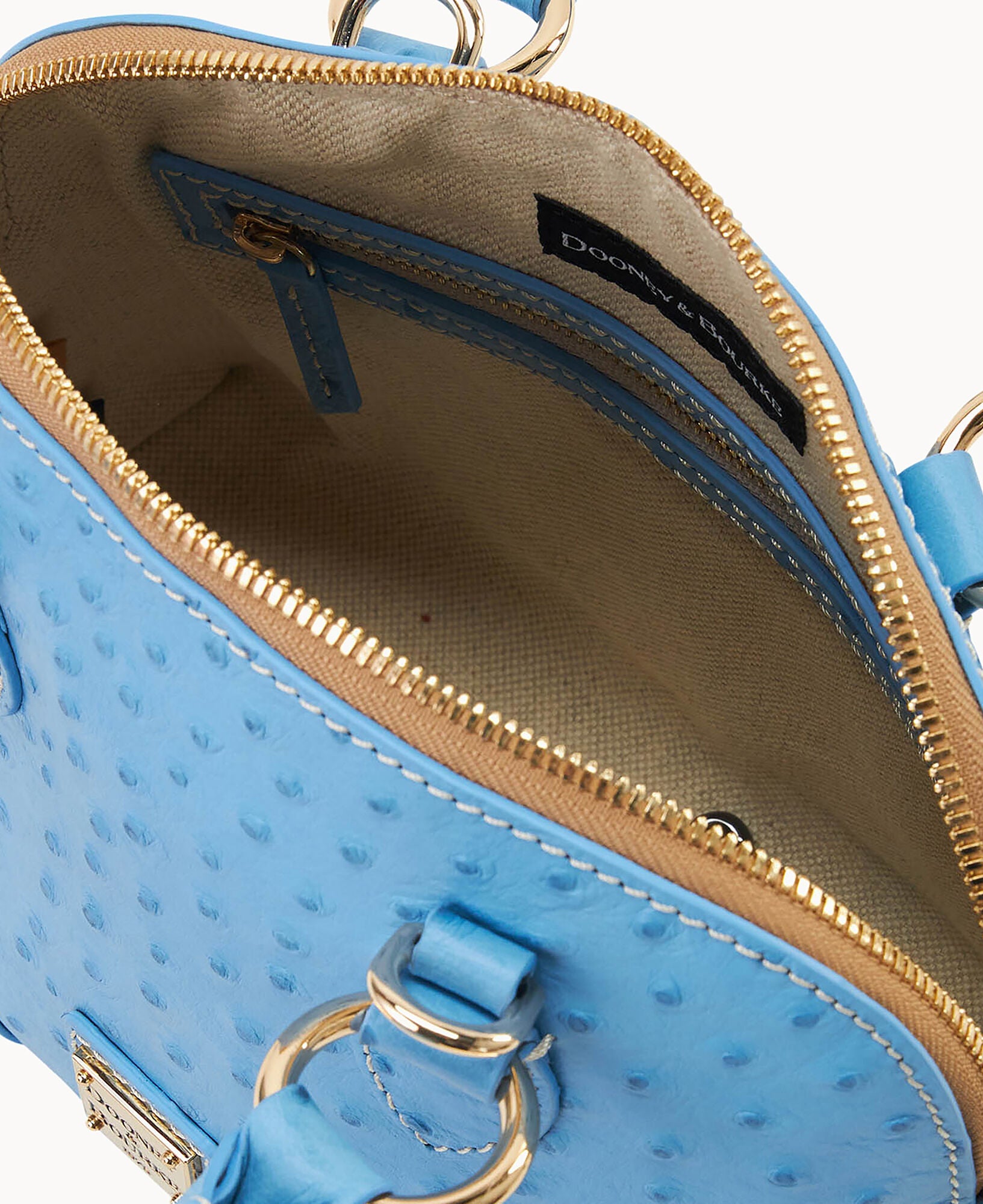 Ostrich Small Satchel - Image 15