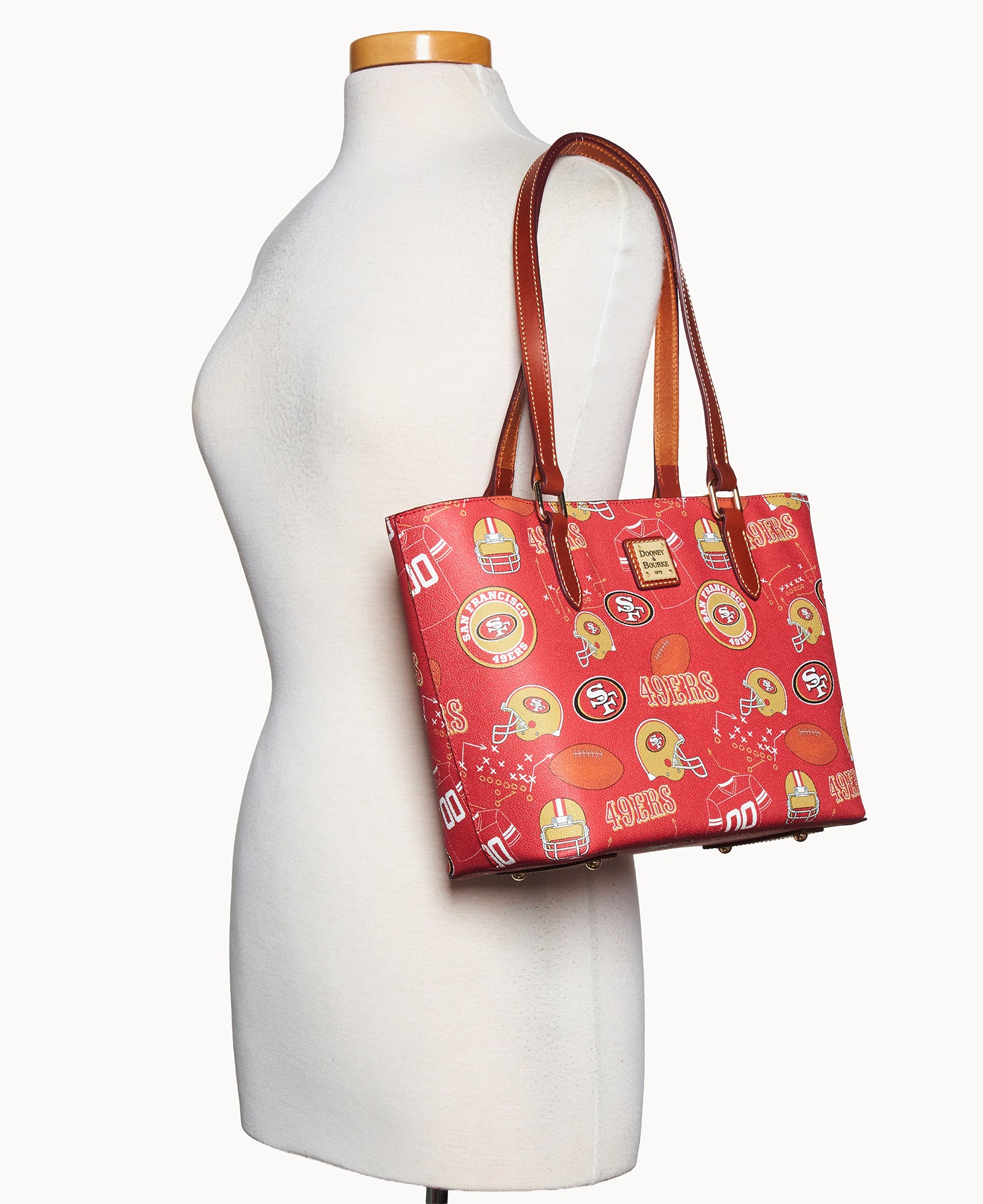 NFL 49ERS Small Jessie Tote - Image 5