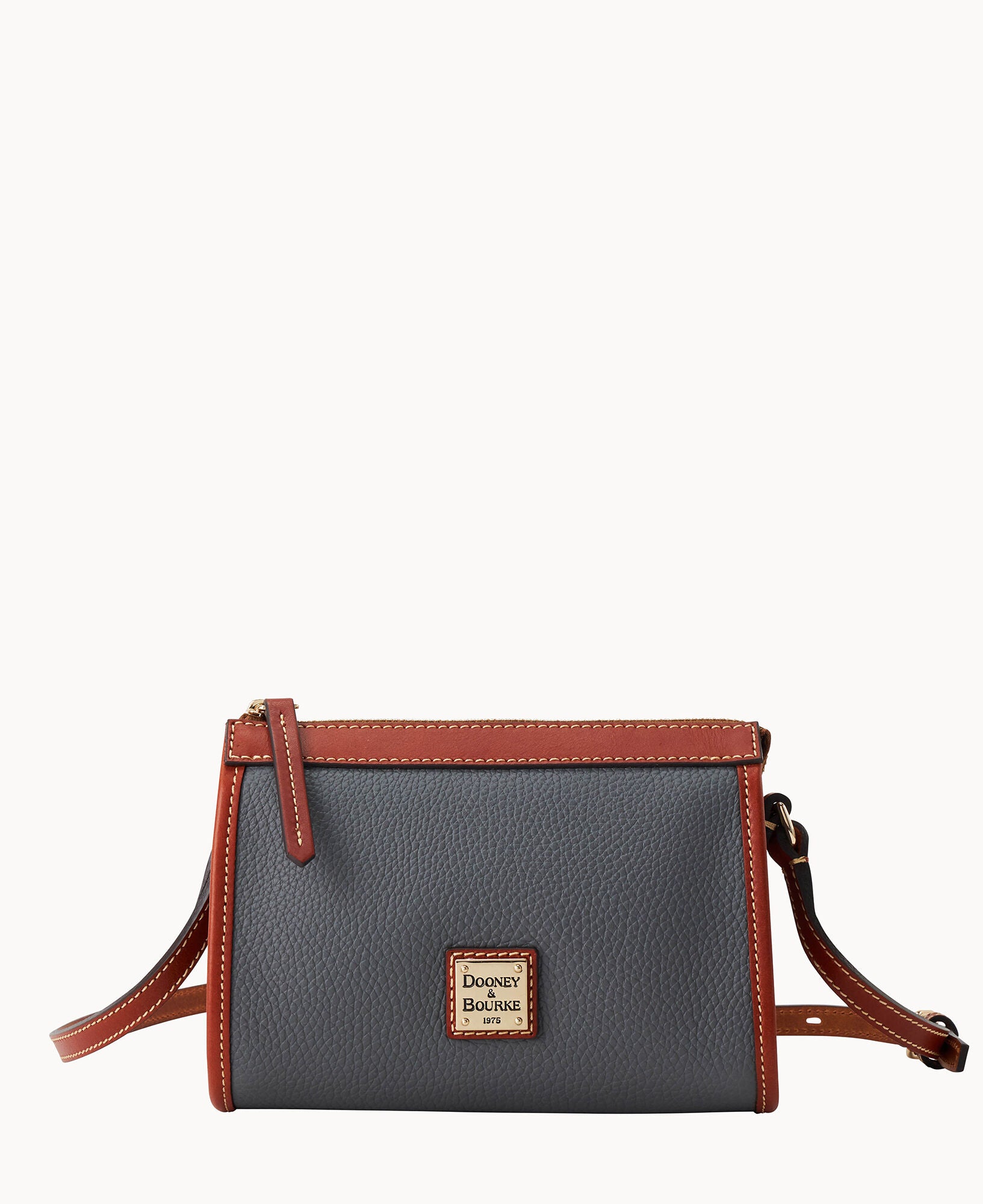 Pebble Grain Small East West Crossbody - Image 25