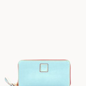 Florentine Large Zip Around Wristlet