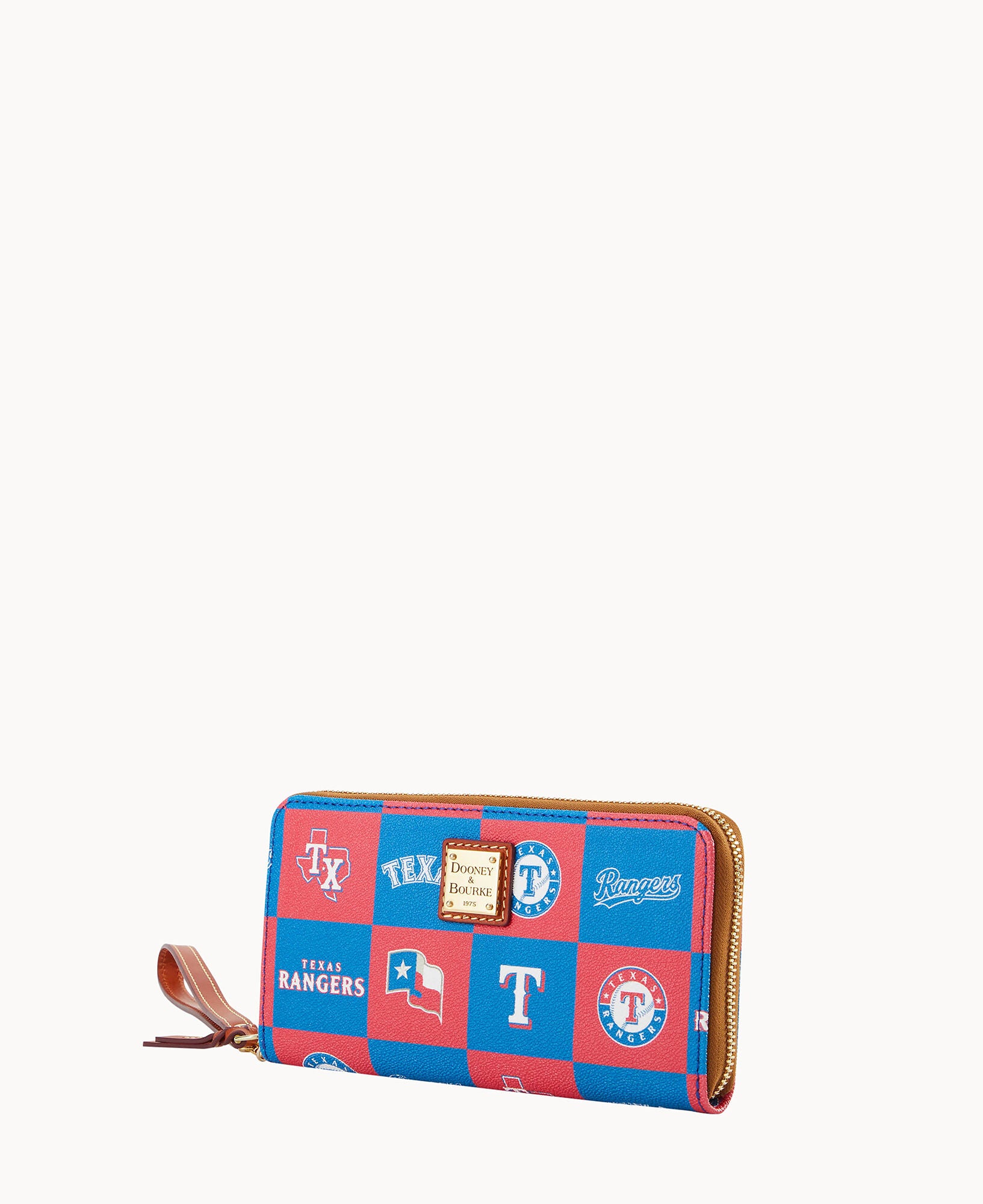 MLB Rangers Large Zip Around Wristlet - Image 2