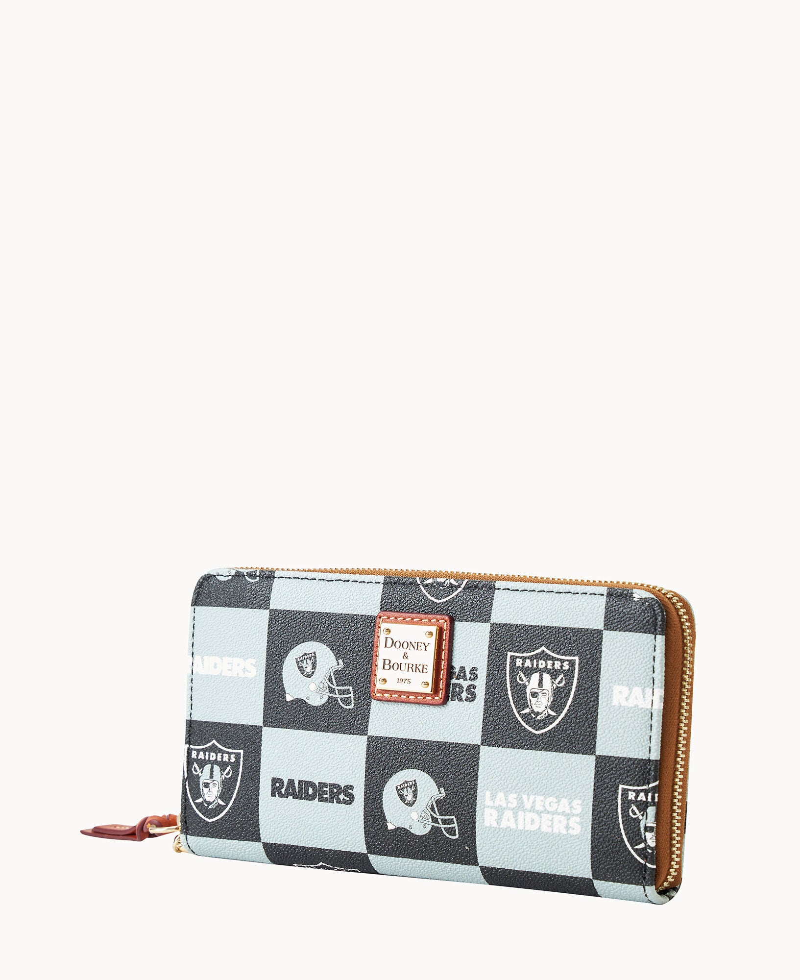 NFL Raiders Large Zip Around Wristlet - Image 2