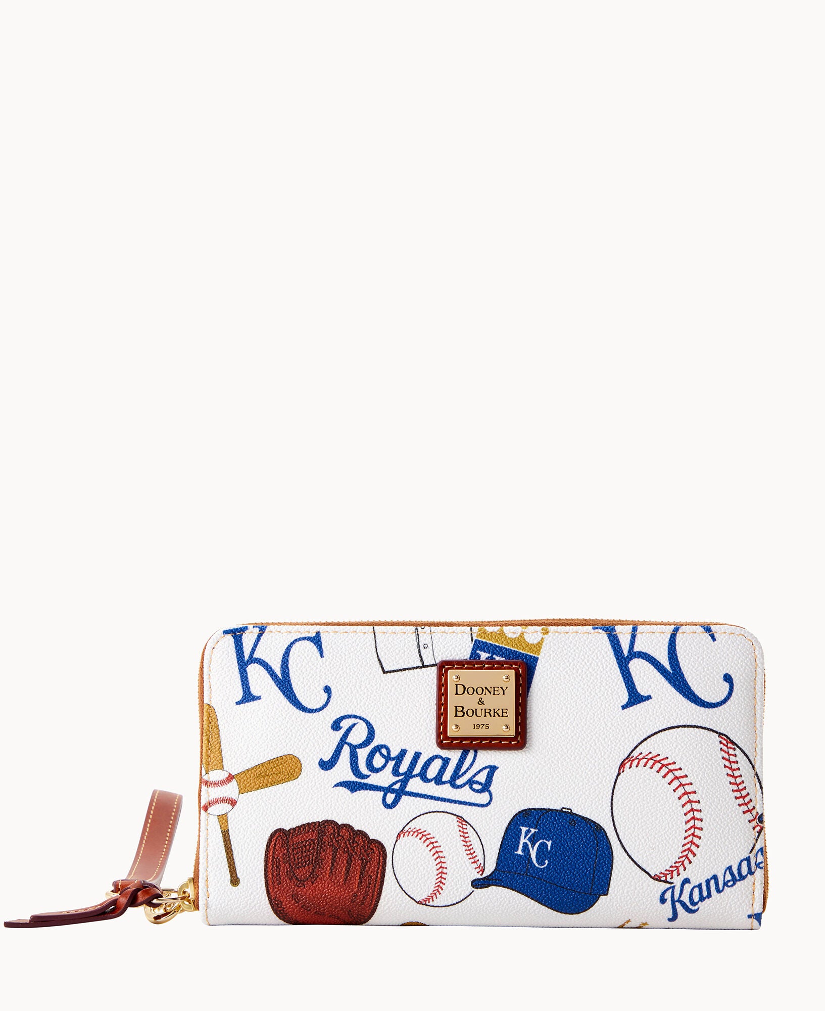 MLB Royals Large Zip Around Wristlet - Image 4