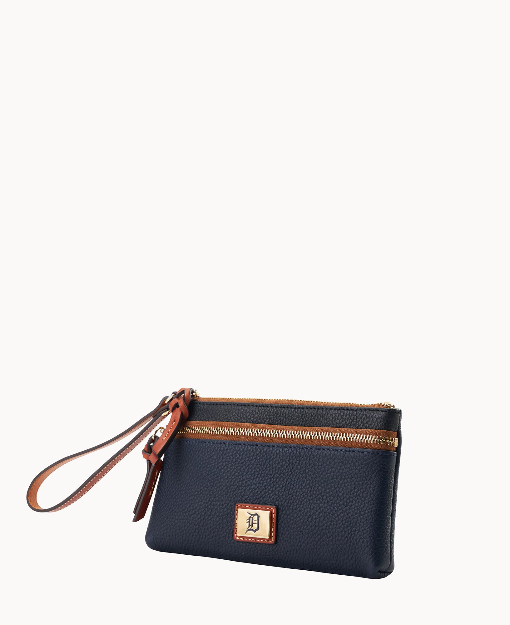 MLB Tigers Double Zip Wristlet - Image 2
