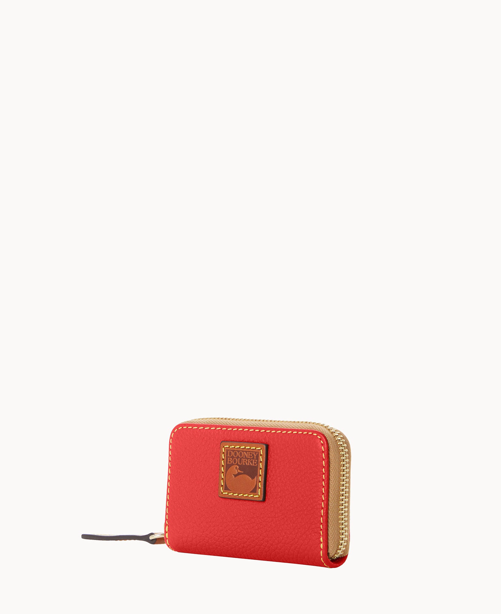 Pebble Grain Zip Around Credit Card Case - Image 23