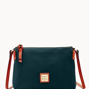 Pebble Grain Crossbody Pouchette