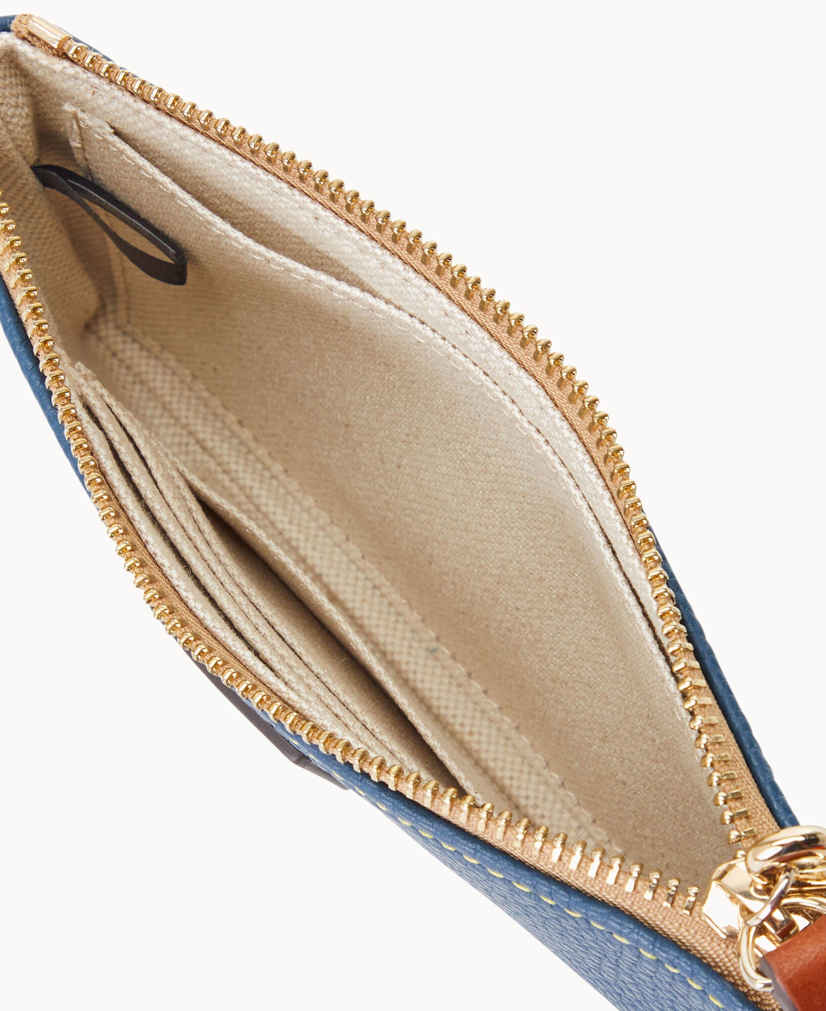 Pebble Grain Medium Wristlet - Image 9