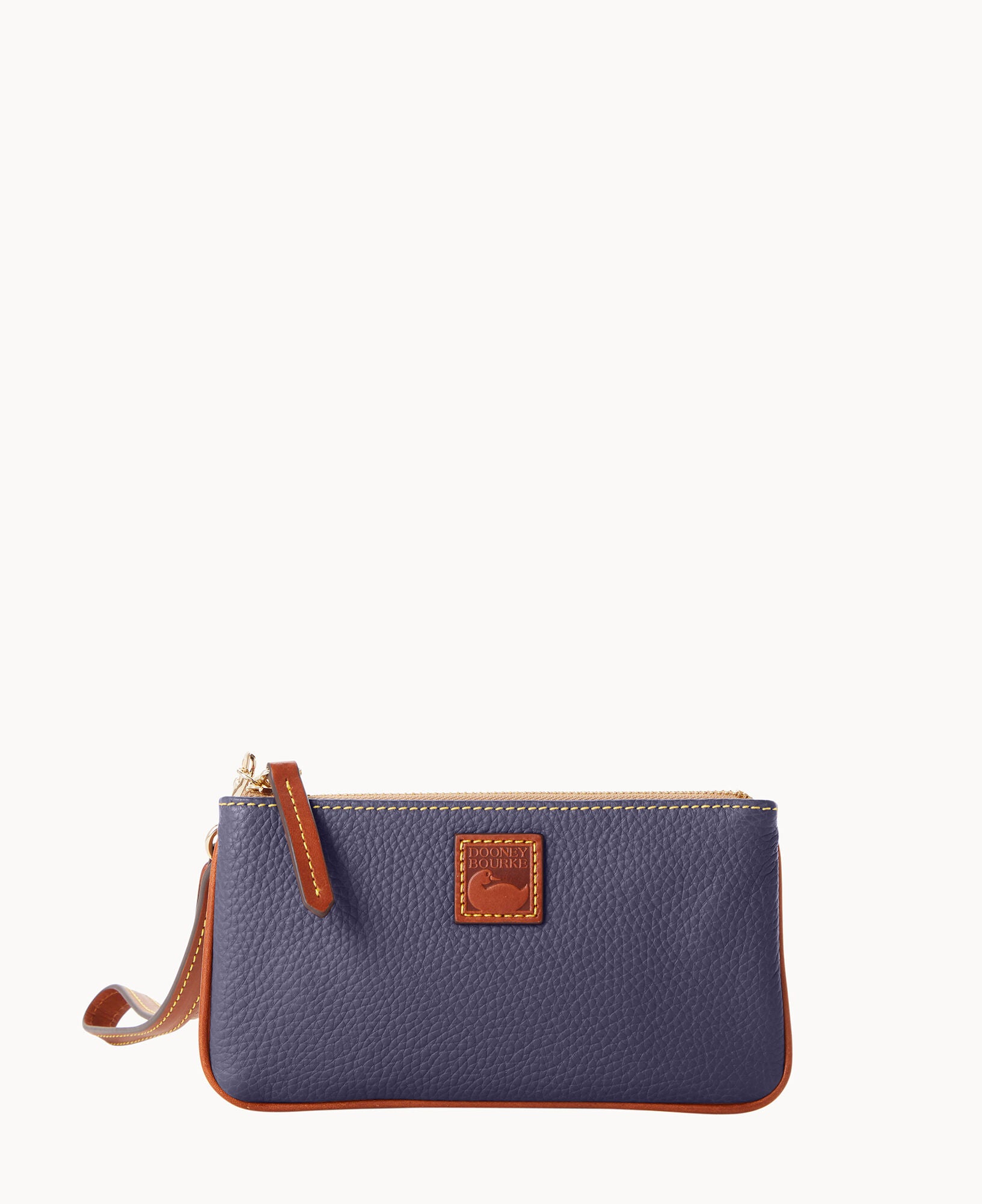 Pebble Grain Medium Wristlet - Image 12