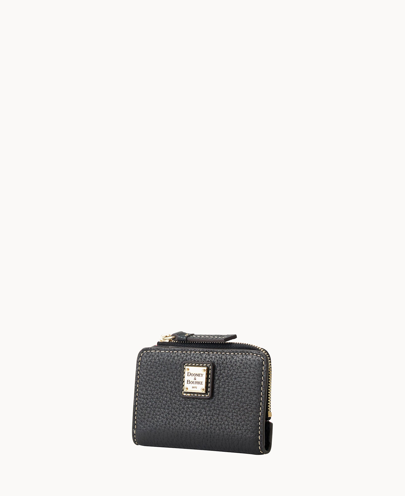 Pebble Grain Zip Credit Card Wallet 12 - Image 2