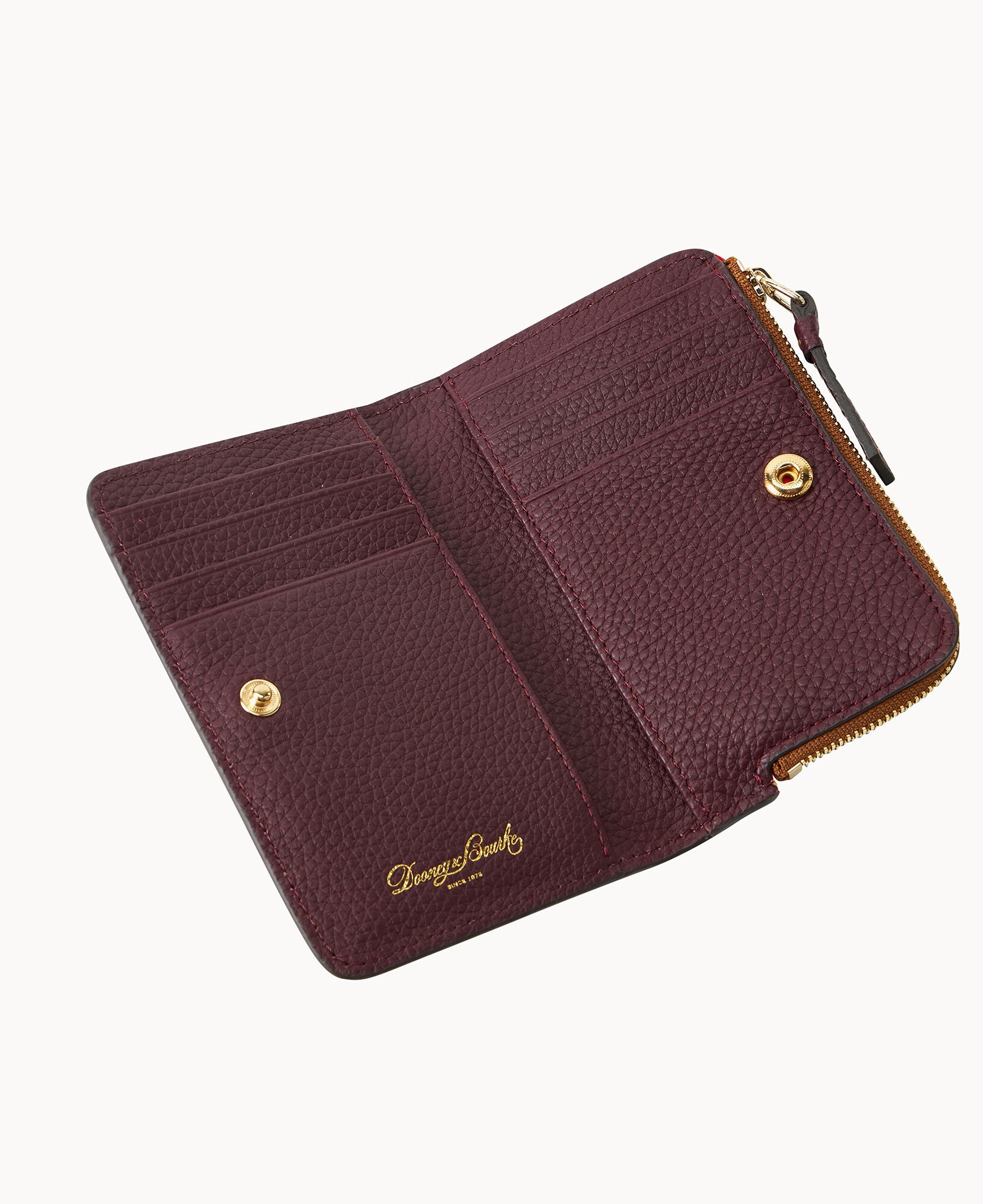 Pebble Grain Zip Credit Card Wallet 14 - Image 12