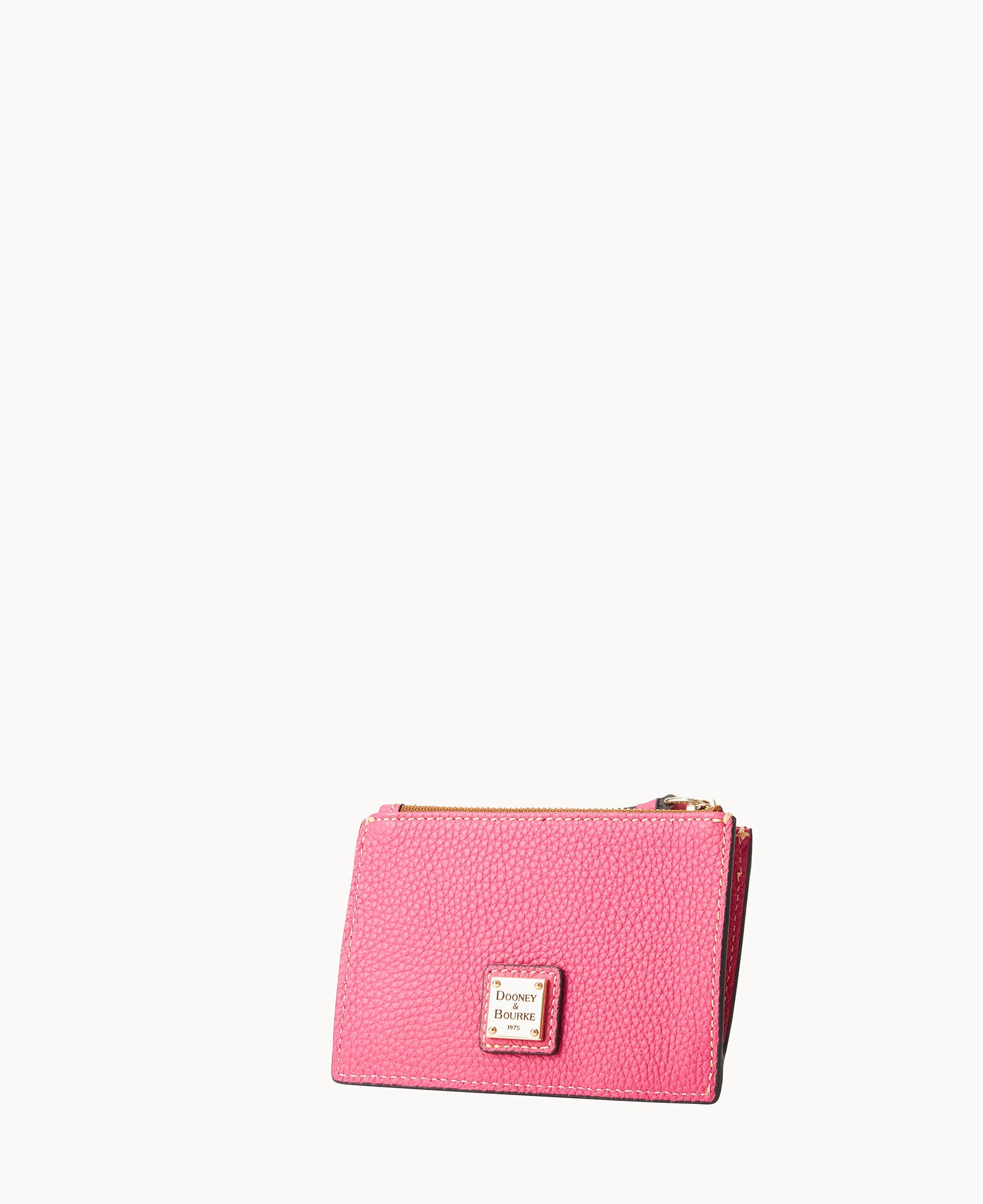 Pebble Grain Zip Credit Card Case - Image 5