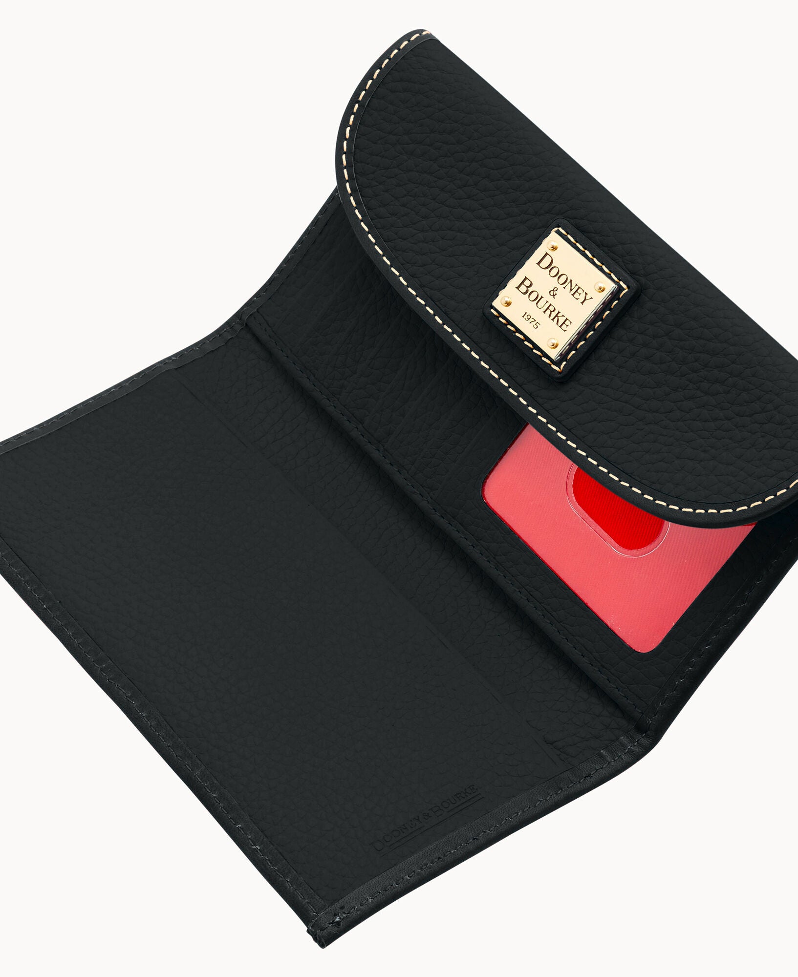 Pebble Grain Continental Clutch - Image 15